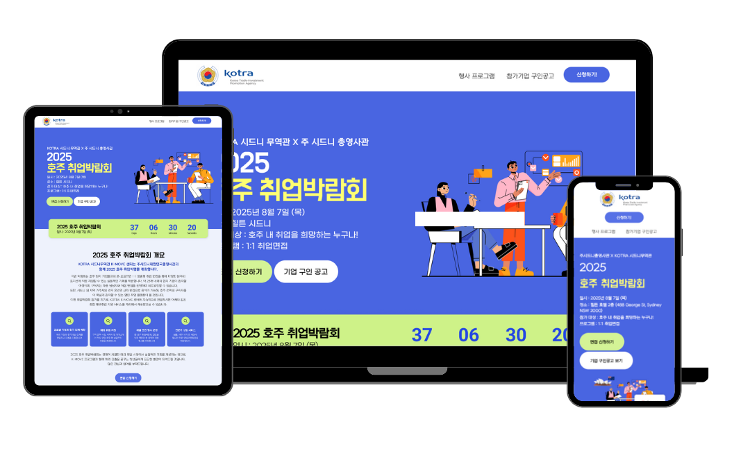 Responsive website mockup across desktop, tablet and mobile – GNA Solutions